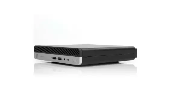 HP ProDesk 400 G4 Mini Core i3-8100T 8 Go RAM, SSD256 Go Win 11 Très bon état - Vue 3 - 