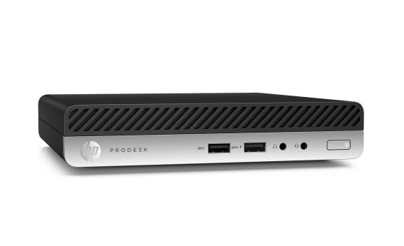 HP ProDesk 400 G4 Mini Core i3-8100T 8 Go RAM, SSD256 Go Win 11 - Photo 0