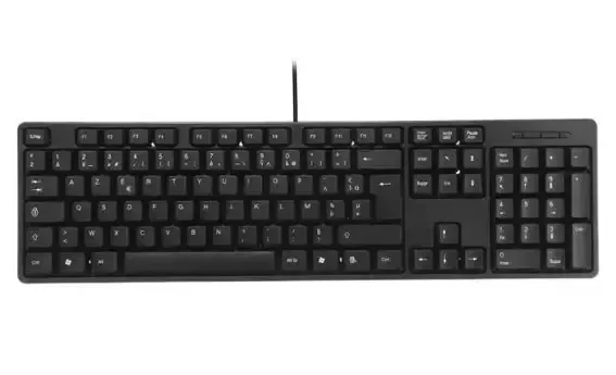 Clavier AZERTY USB, marque et modèle générique  -  reconditionné disponible sur Label Emmaüs