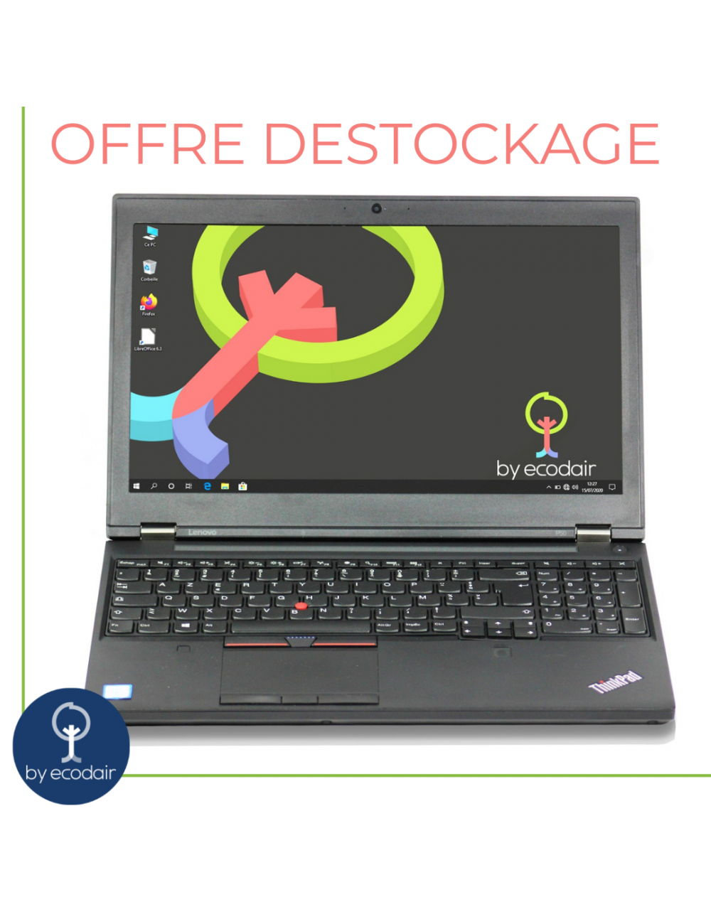 Lenovo ThinkPad P50 Core i7-6820HQ, 16 Go RAM, SSD 256 Go Win10 QUADRO M2000 Très bon état - Vue 30 - 
