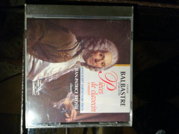 Claude Balbastre, Jean-Patrice Brosse - Piècfes de clavecin en Manuscrit État correct -  reconditionné disponible sur Label Emmaüs