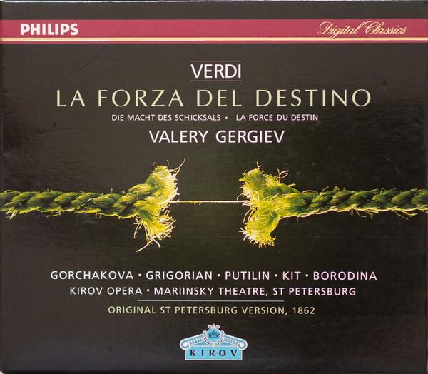 Verdi - La forza del destino (Coffret 3 CD)  -  reconditionné disponible sur Label Emmaüs