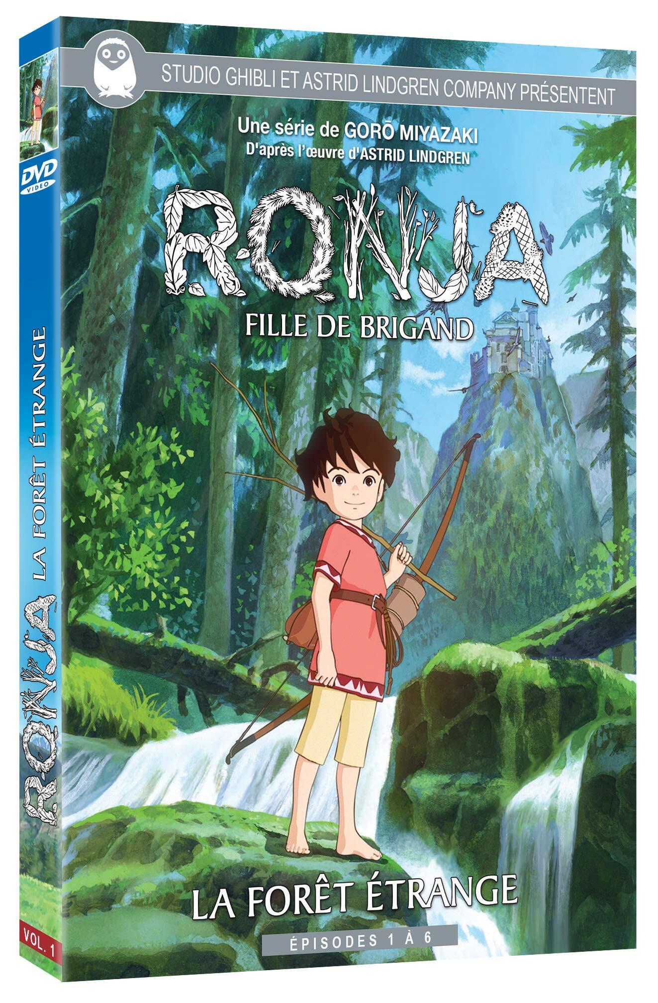 Ronja, fille de brigand - Vol. 1 - La Forêt étrange - Épisodes 1 à 6 État correct -  reconditionné disponible sur Label Emmaüs
