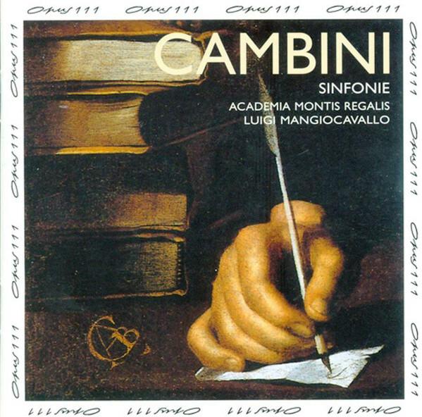 Cambini* - Academia Montis Regalis, Luigi Mangiocavallo - Sinfonie État correct -  reconditionné disponible sur Label Emmaüs