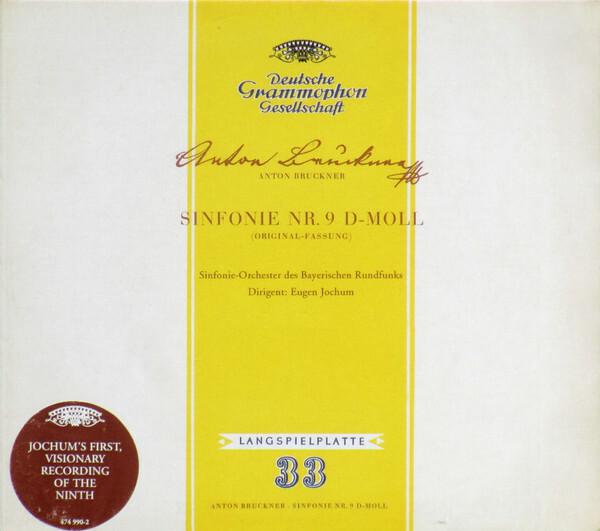 Anton Bruckner ? Sinfonie-Orchester Des Bayerischen Rundfunks*, Eugen Jochum - Sinfonie Nr. 9 D-moll (Original-fassung) État correct -  reconditionné disponible sur Label Emmaüs