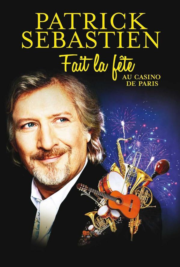 Patrick Sebastien* - Fait La Fête Au Casino De Paris Bon état -  reconditionné disponible sur Label Emmaüs
