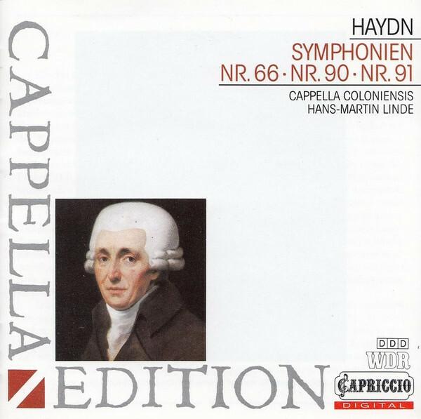 Haydn*, Cappella Coloniensis, Hans-Martin Linde - Symphonen Nr. 66-Nr.90-Nr.91 Très bon état -  reconditionné disponible sur Label Emmaüs