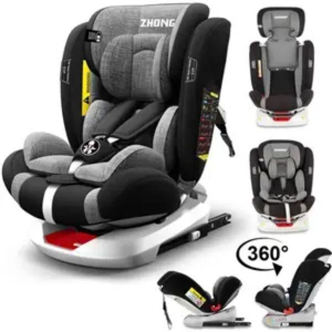 Siège Auto Pivotant 360° ISOFIX LATCH 40-150 cm, 0 à 12 ans, I-SIZE - Groupe 0+/1/2/3 Comme neuf -  reconditionné disponible sur Label Emmaüs