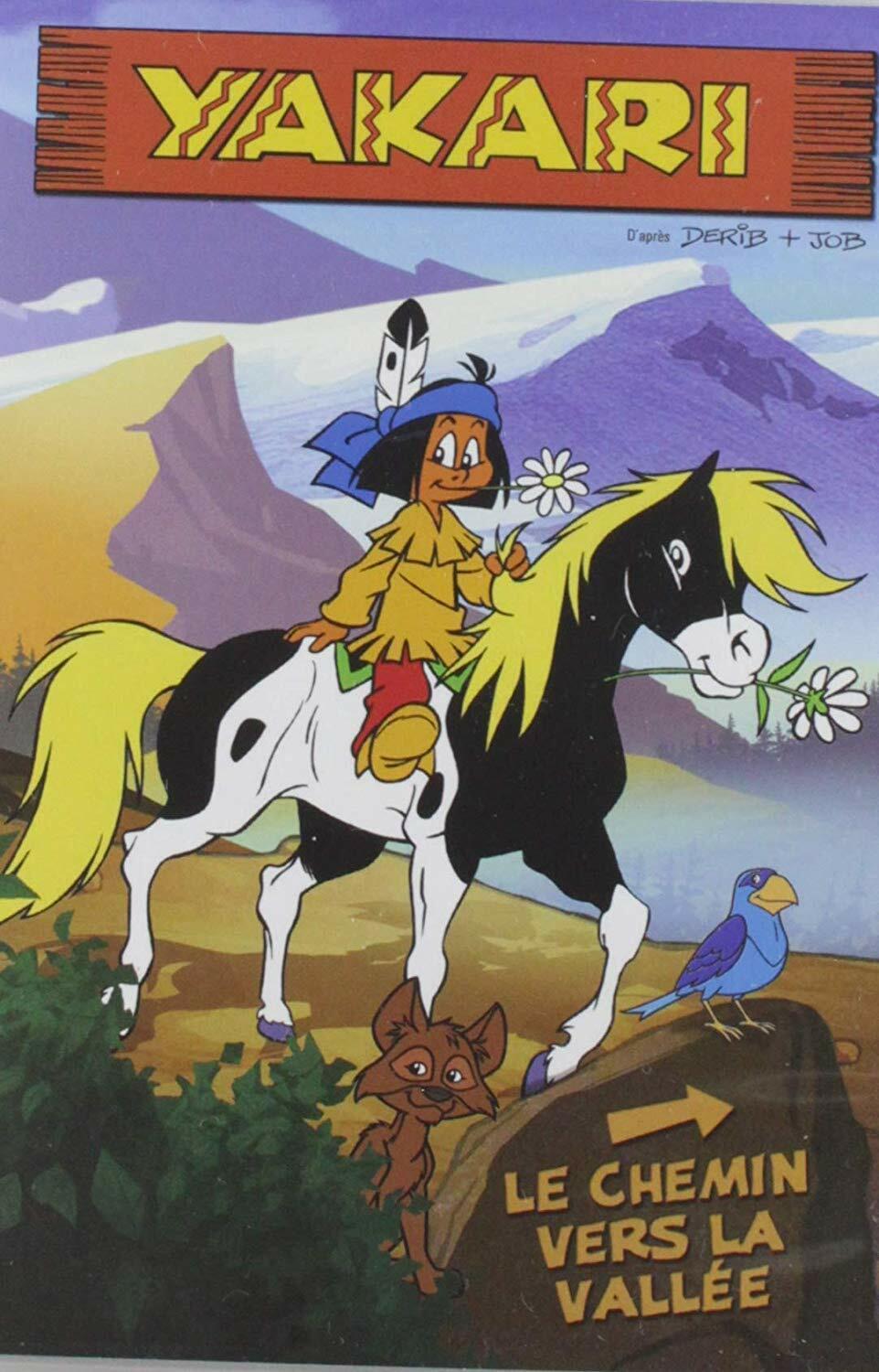 YAKARI : Le chemin vers la vallée - 8 aventures - DVD  -  reconditionné disponible sur Label Emmaüs