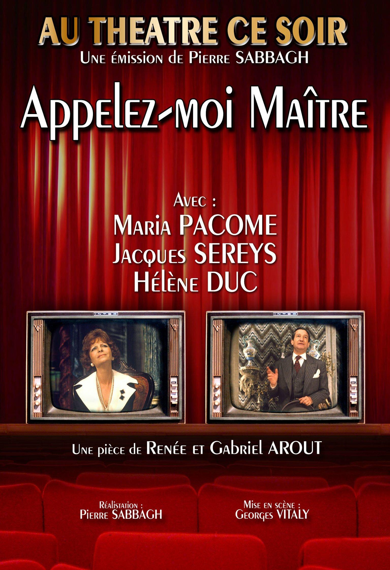 Au théâtre ce soir : Appelez-moi maître Bon état -  reconditionné disponible sur Label Emmaüs