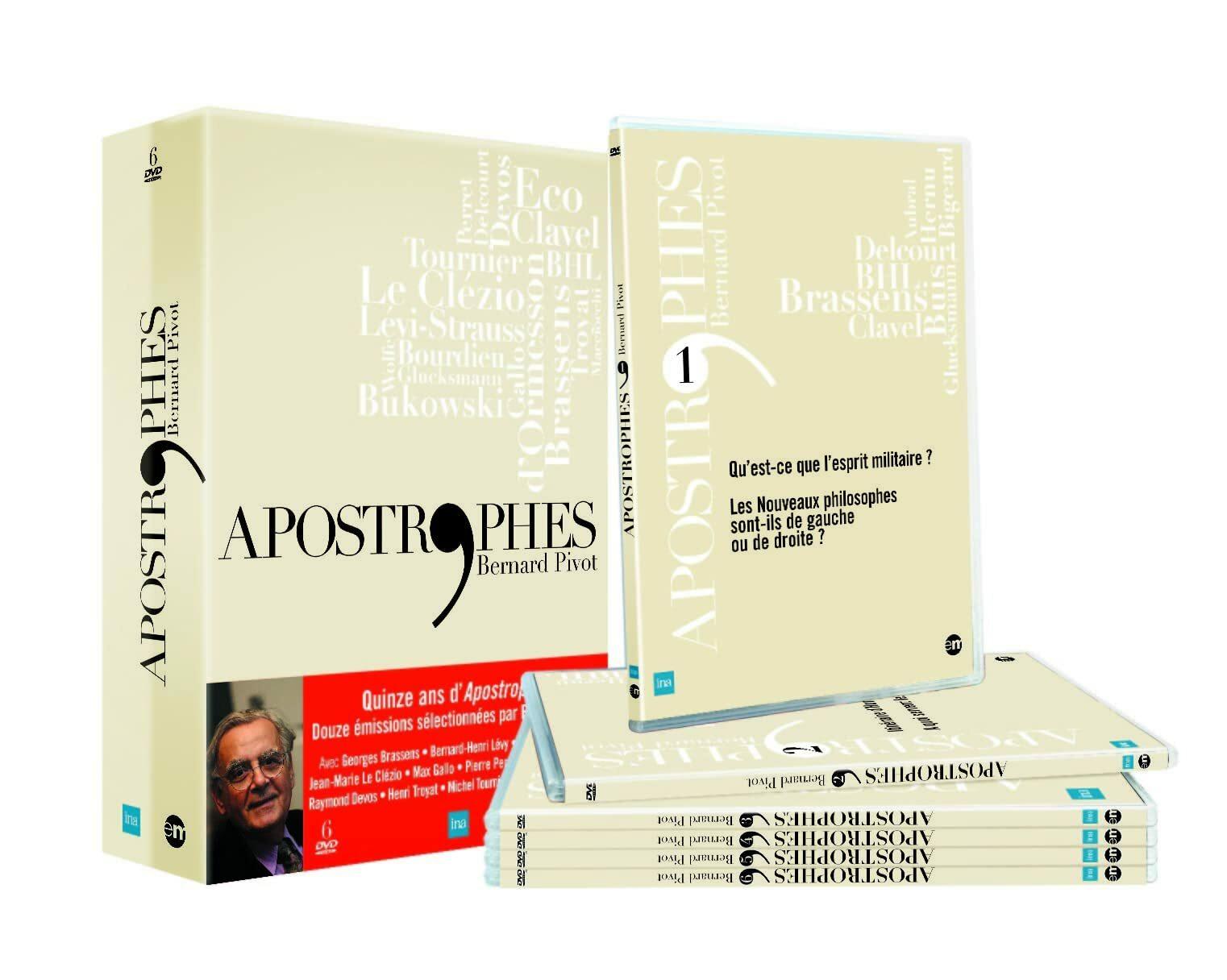 Apostrophes (Coffret 6 DVD) Bon état -  reconditionné disponible sur Label Emmaüs