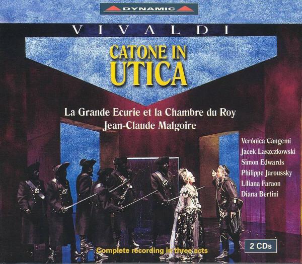 Vivaldi* - Veronica Cangemi, Jacek Laszczkowski, Simon Edwards (3), Philippe Jaroussky, Liliana Faraon, Diana Bertini, La Grande Ecurie Et La Chambre Du Roy, Jean-Claude Malgoire - Catone In Utica État correct -  reconditionné disponible sur Label Emmaüs
