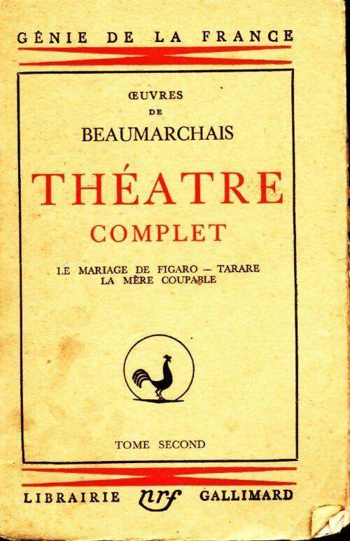Théâtre complet Tome II - Photo 0