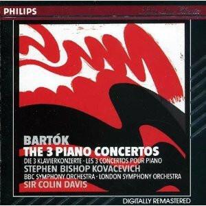 Bartók / Stephen Kovacevich, Bbc symphony orchestra, the london symphony orchestra, sir colin davis - the 3 piano concertos  -  reconditionné disponible sur Label Emmaüs