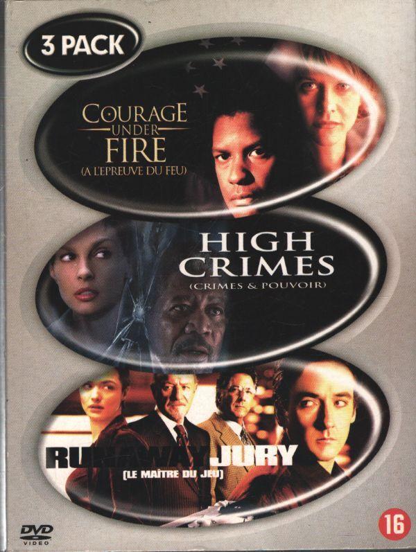 Courage under fire / High crimes / Runaway Jury (import) Bon état -  reconditionné disponible sur Label Emmaüs