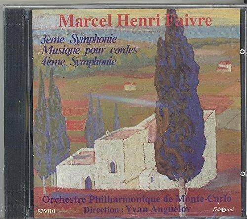Symphonies nos. 3 & 4, musique pour cordes, 4eme Symphonie État correct -  reconditionné disponible sur Label Emmaüs