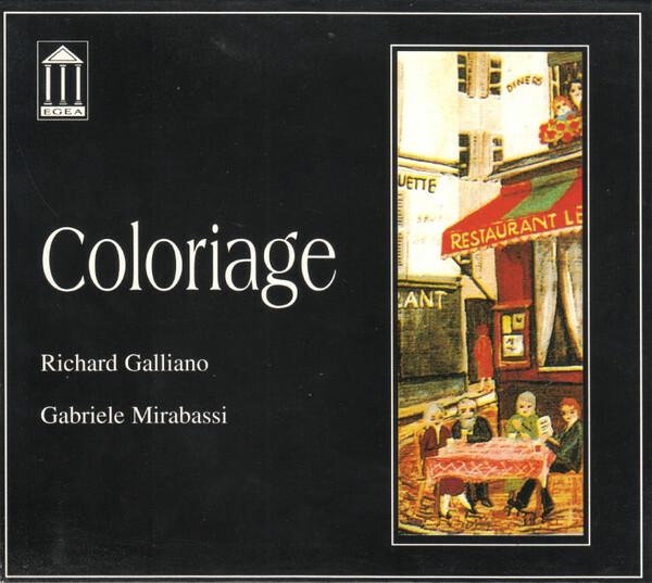 Richard Galliano - Gabriele Mirabassi - Coloriage  -  reconditionné disponible sur Label Emmaüs
