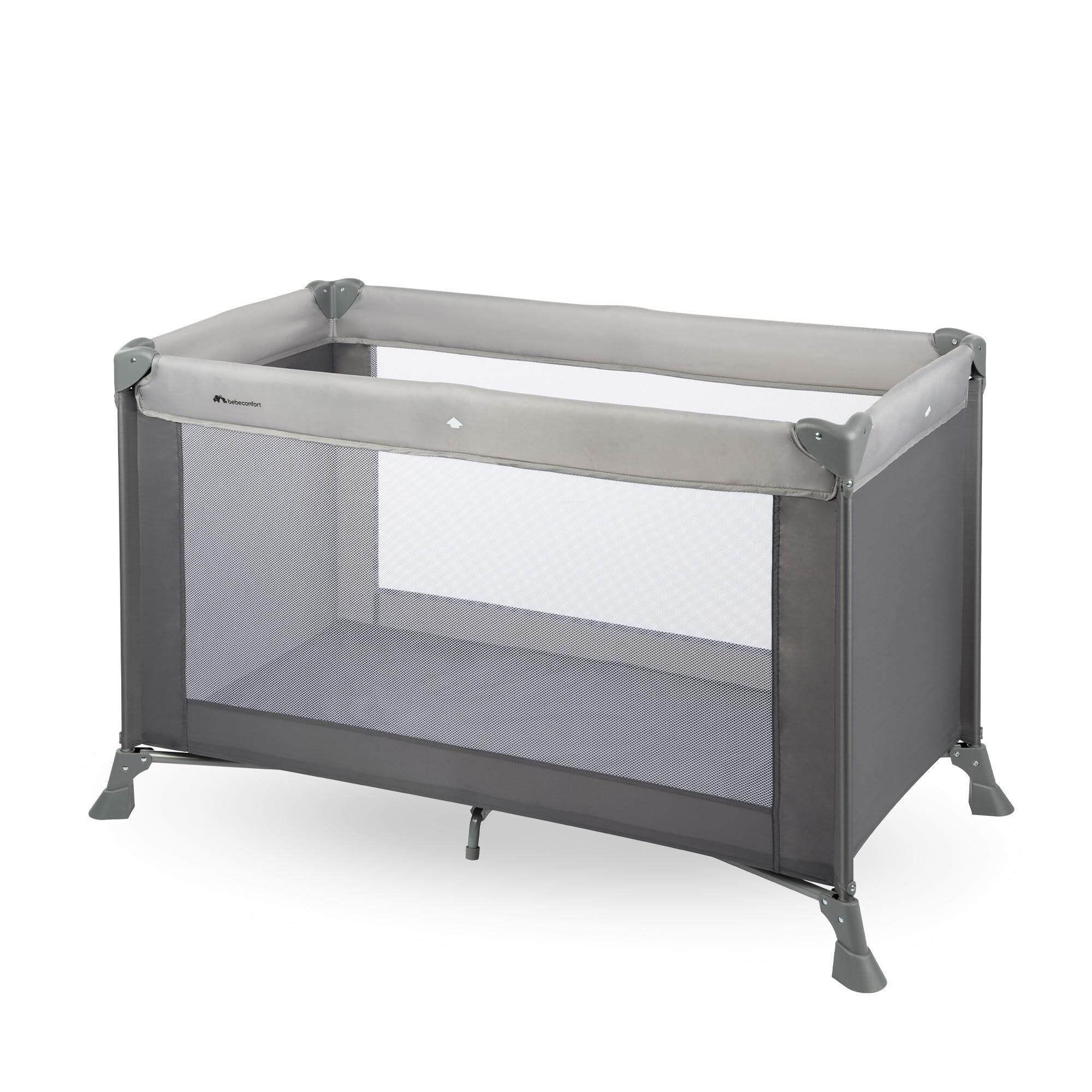 Lit parapluie Bebeconfort Gray Mist + sac de transport  -  reconditionné disponible sur Label Emmaüs