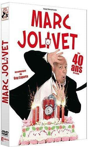 Marc Jolivet fête 40 ans de scène  -  reconditionné disponible sur Label Emmaüs