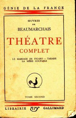 Théâtre complet Tome II - Photo 1
