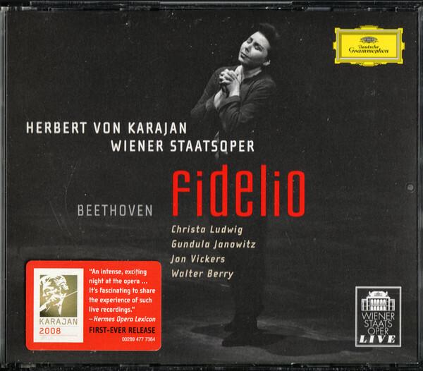 Beethoven* - Herbert von Karajan, Wiener Staatsoper*, Christa Ludwig, Gundula Janowitz, Jon Vickers, Walter Berry - Fidelio État correct -  reconditionné disponible sur Label Emmaüs