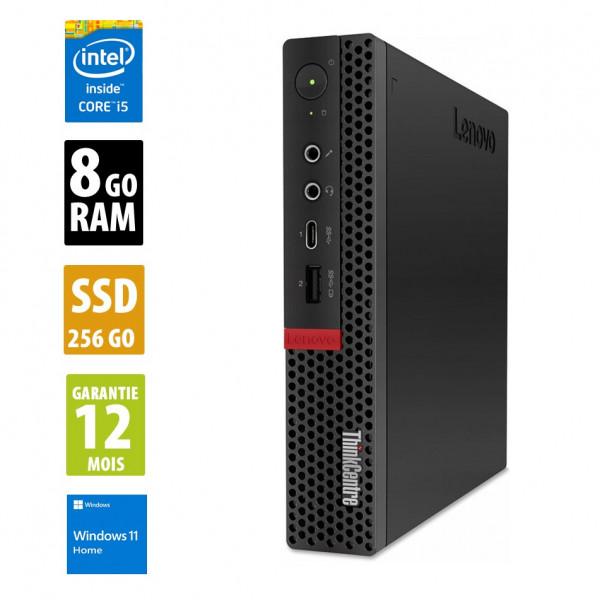 Lenovo Thinkcentre M720Q Usff - Core I5-8400T@1.70Ghz - 8Go Ram - 256Go Ssd - Windows 11 Home