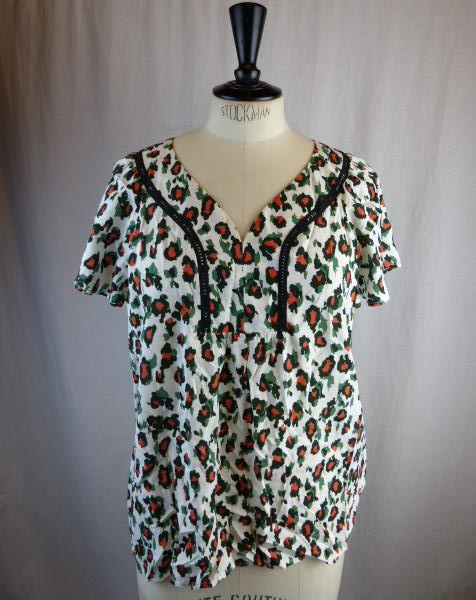 Blouse  Motifs Tachets - RIU PARIS - 38 - Jacqueline Riu - Modalova