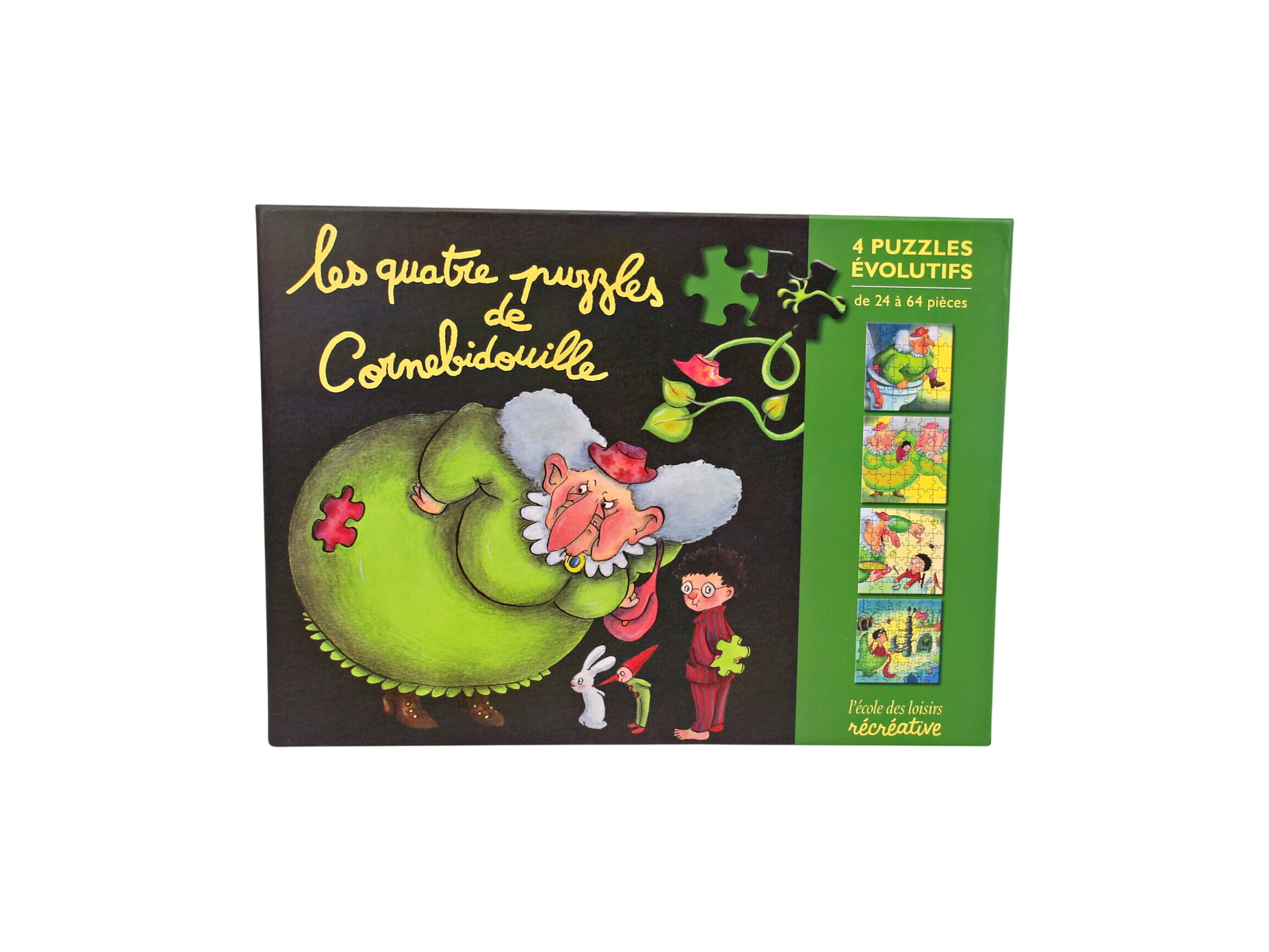 Acheter Les quatre puzzles de Cornebidouille Comme neuf - 13,30 € Les quatre puzzles de Cornebidouille Comme neuf - reconditionné disponible sur Label Emmaüs