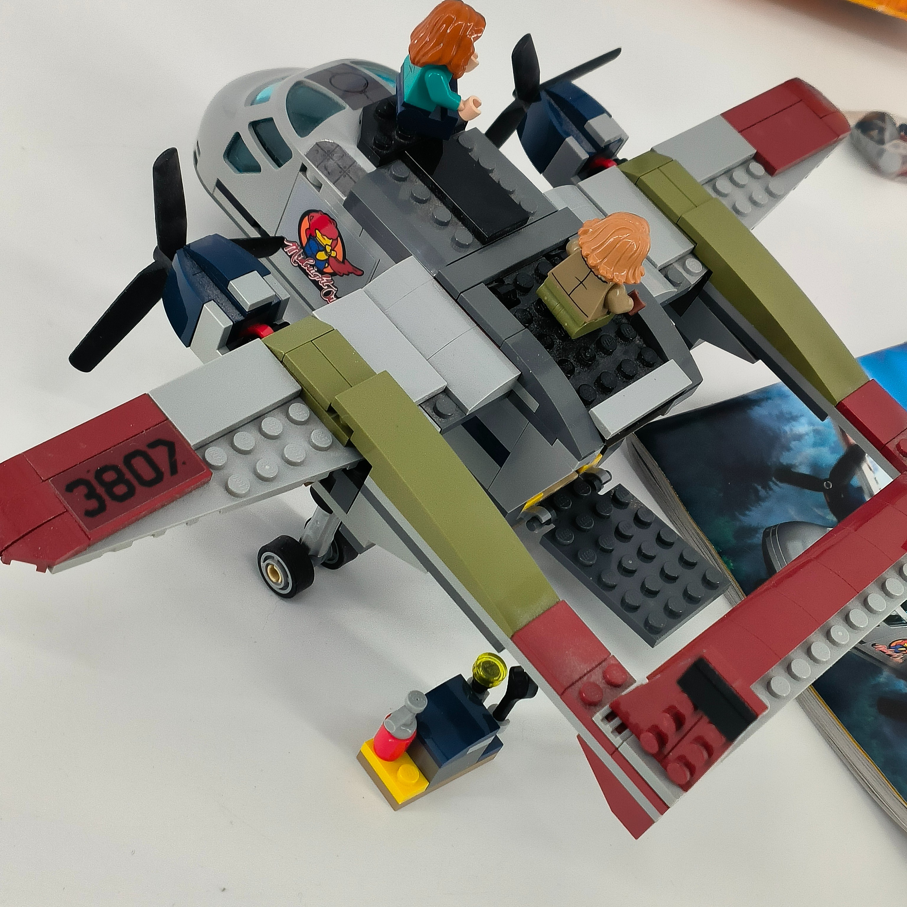 Lego-Embuscade aérienne de quetzacoatlus-à partir de 7 ans Très bon état - Vue 7 - 