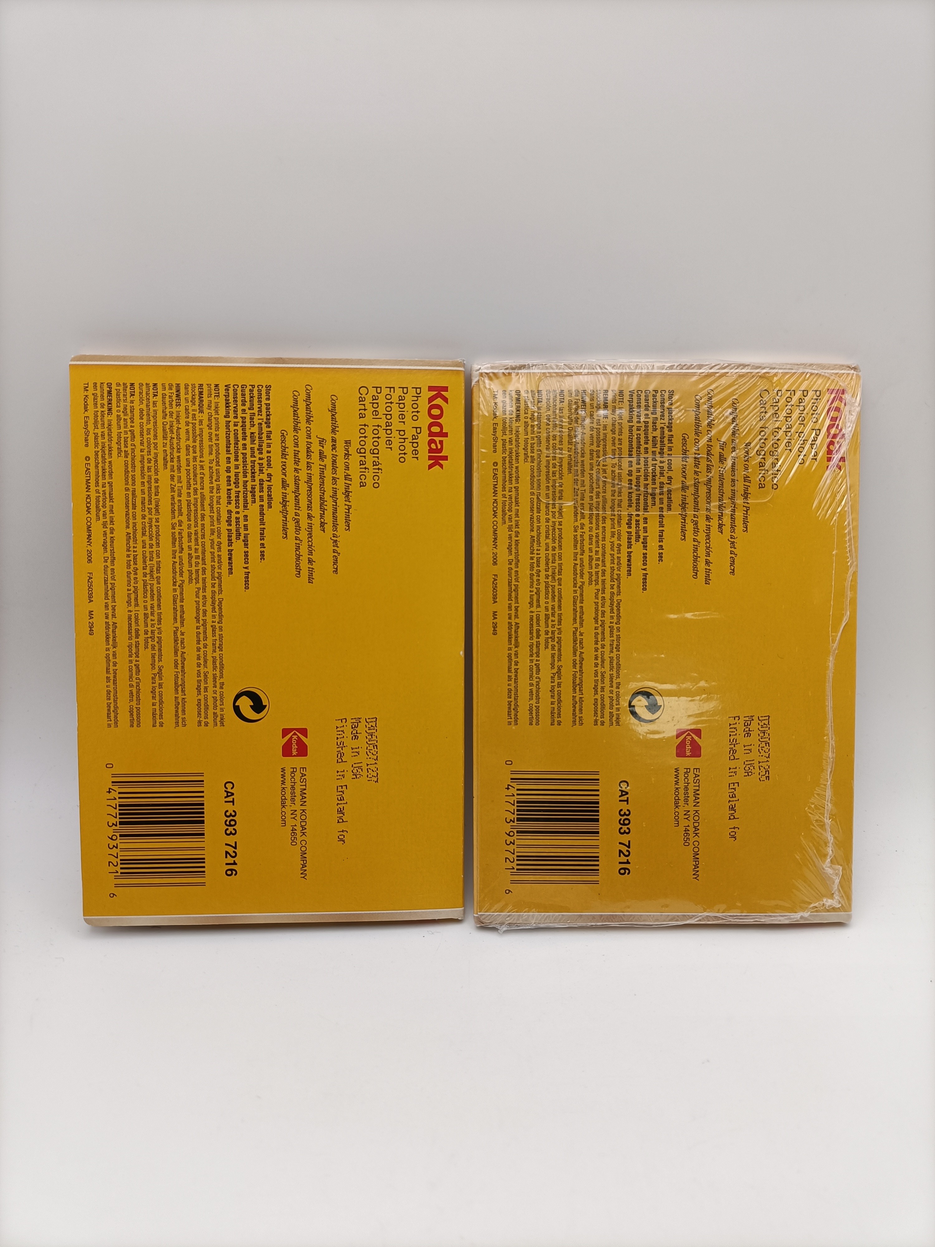 Lot 2 paquets papier photo Kodak 10x15 cm 20 feuilles impression imprimante photo Comme neuf - Vue 3 - 