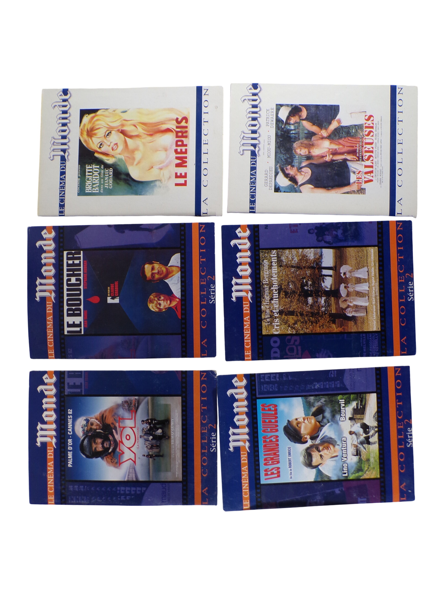 Lot de 10 DVDs films classiques collection "Le monde" pochette carton Très bon état -  reconditionné disponible sur Label Emmaüs