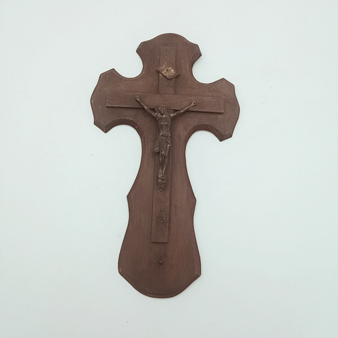 Ancien crucifix Inri - ND - Photo 1
