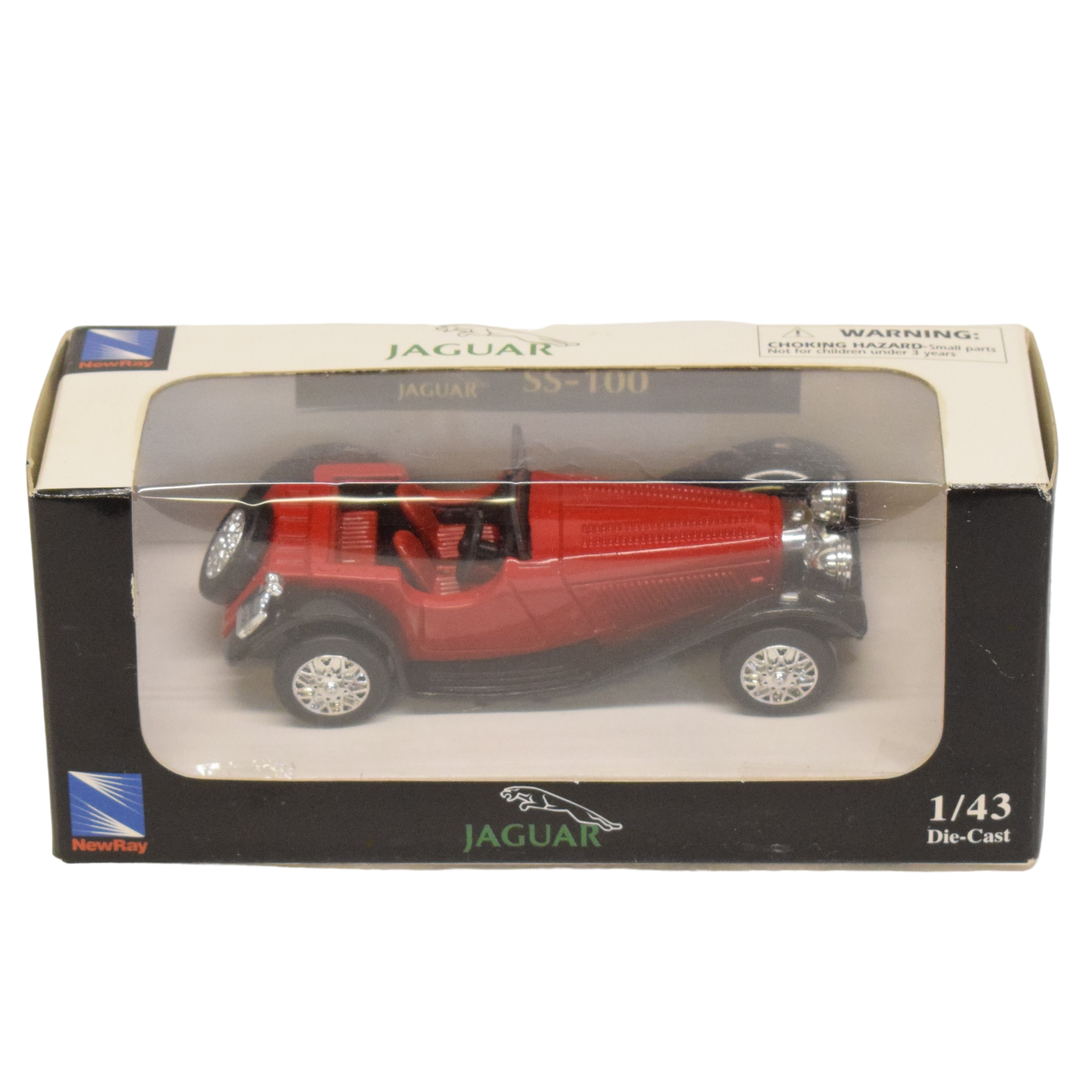 Voiture au 1:43 Jaguar SS-100 collection City Cruiser par NEW RAY Bon état -  reconditionné disponible sur Label Emmaüs