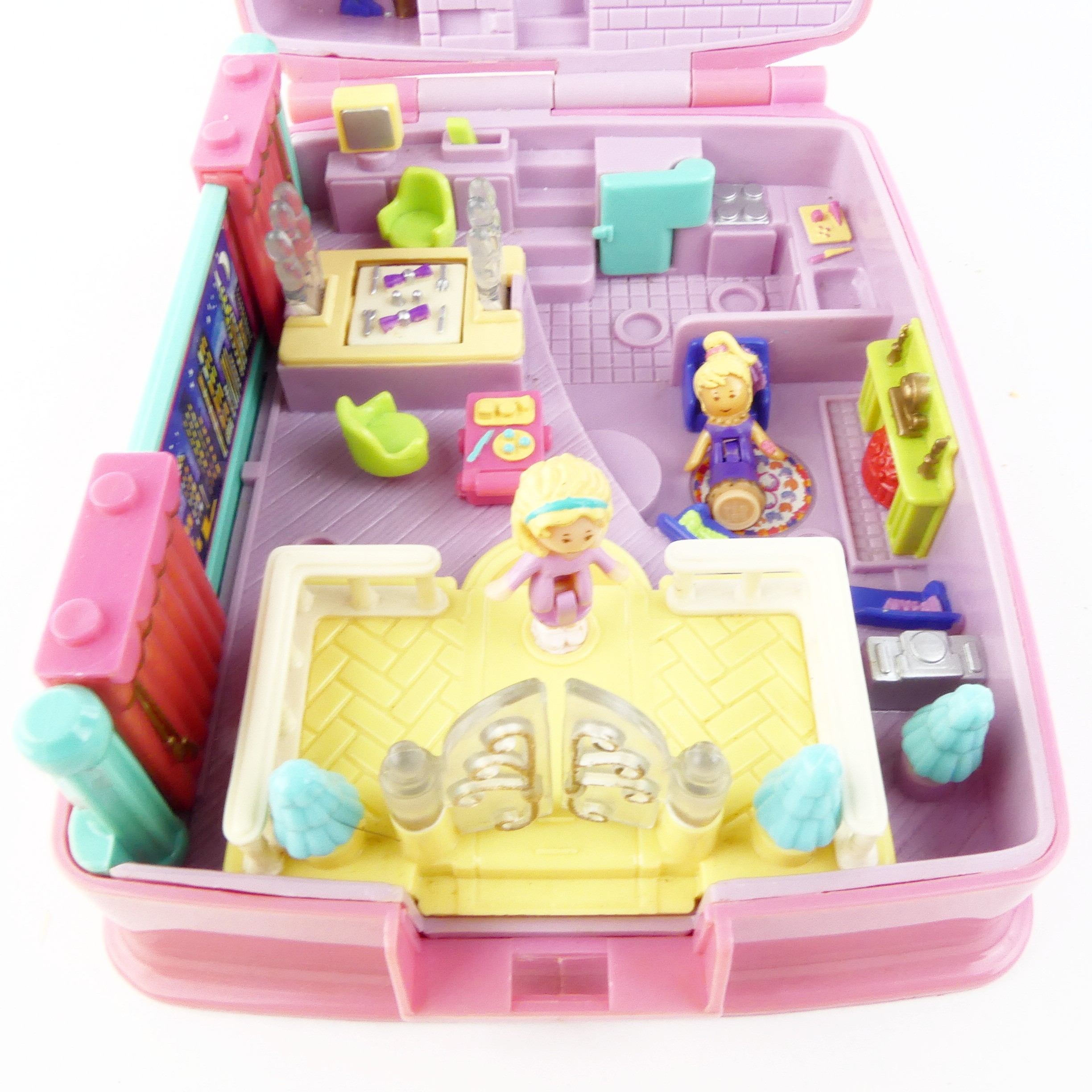 Boite Polly Pocket "Starlight dinner Party" Bluebird 1994 État correct - Vue 7 - 