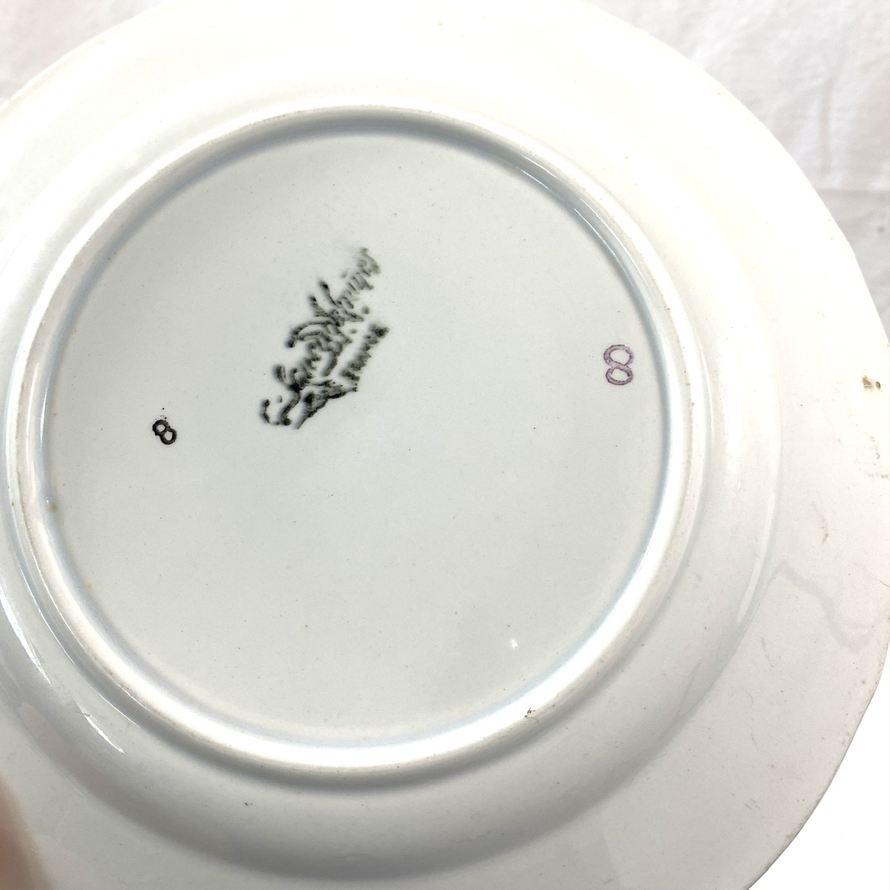 Lot de 10 assiettes - Sarreguemines thème Lourdes - Bon état - Photo 21