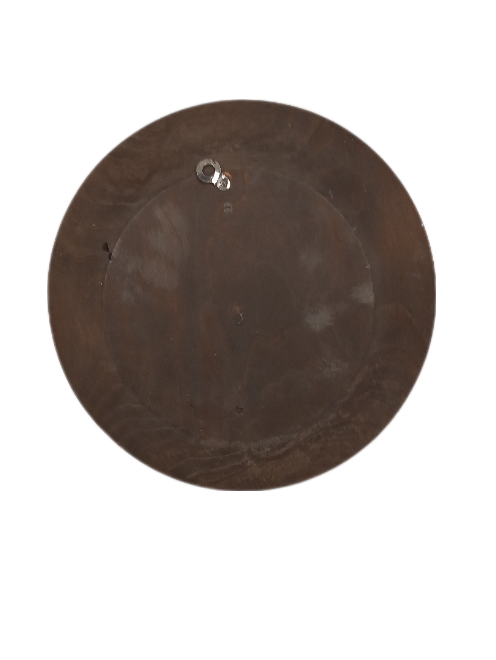 Lot De 2 Assiette Décoratif Mural En Bois Et Cuivre Très bon état - Vue 7 - 