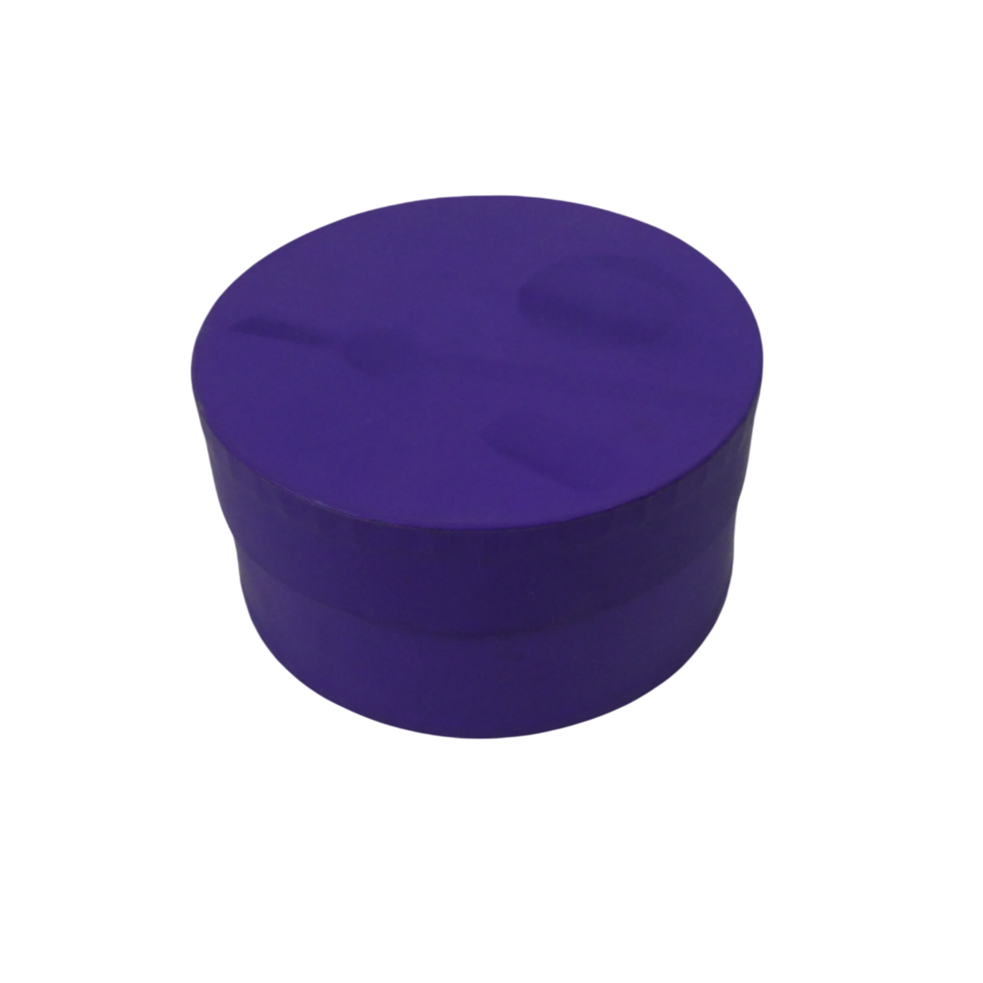 Boite ronde violette  - Photo 0