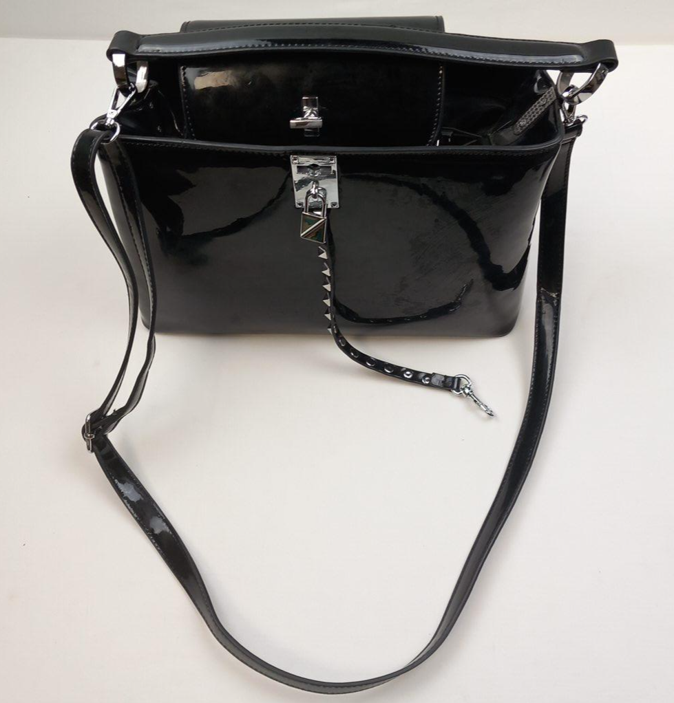 Sac à Main Similicuir Noir Bon état -  reconditionné disponible sur Label Emmaüs