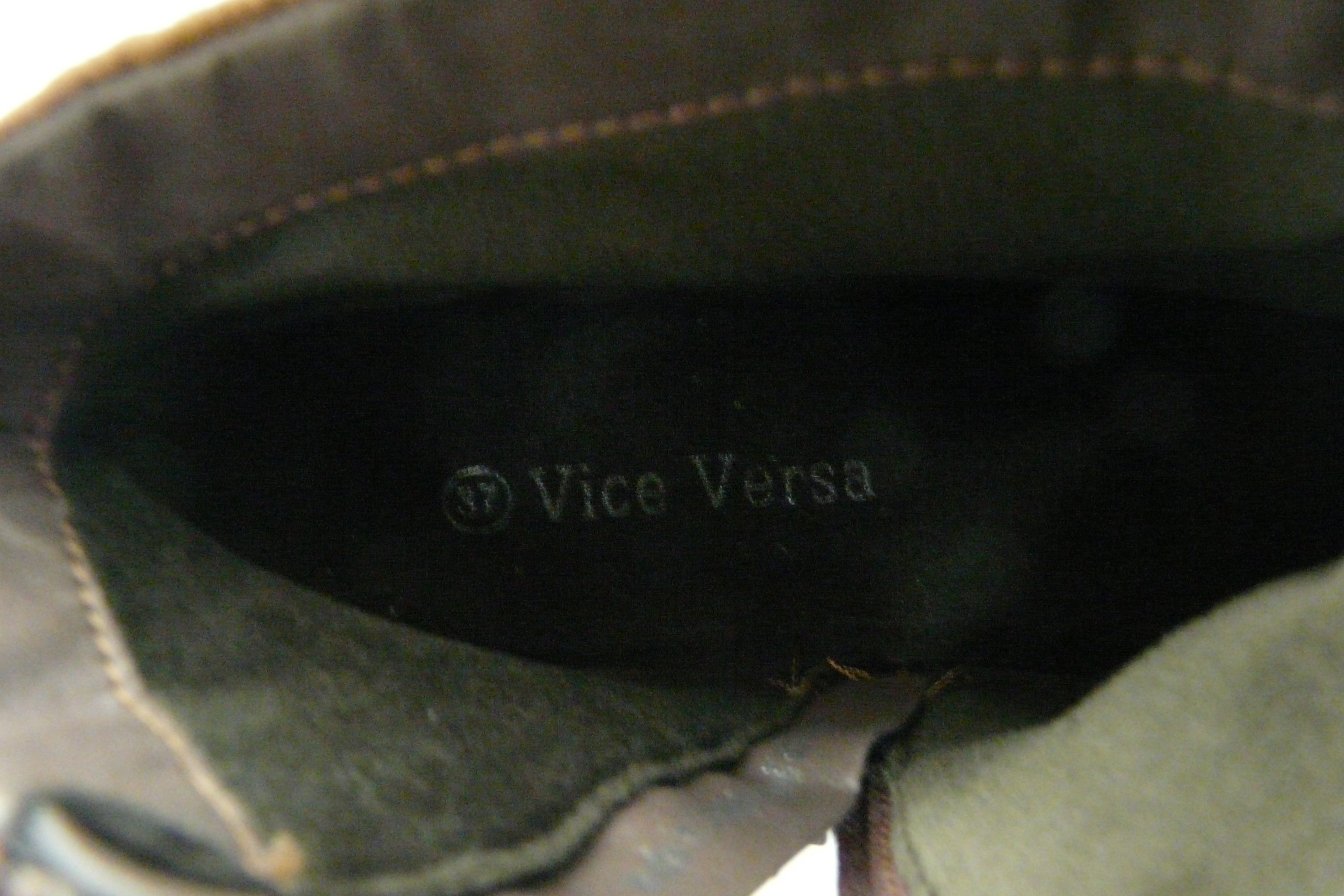 C38 - Bottines bi-matière - Vice Versa - Pointure 37 - Photo 8
