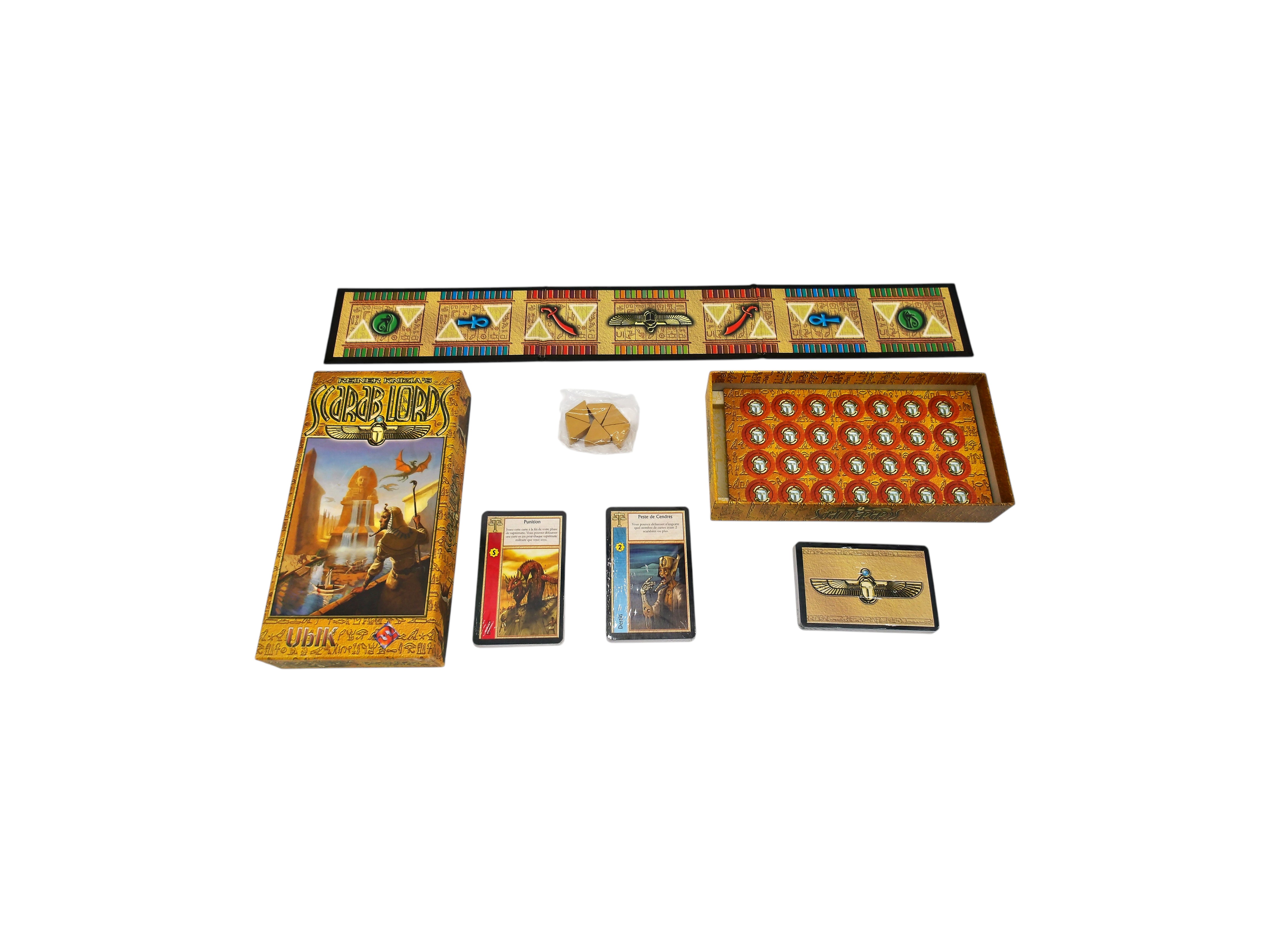 Voir photo 3 de Scarab Lords - Jeu de cartes- Édition 2005 Scarab Lords - Jeu de cartes- Édition 2005 Comme neuf - Vue 3 -
