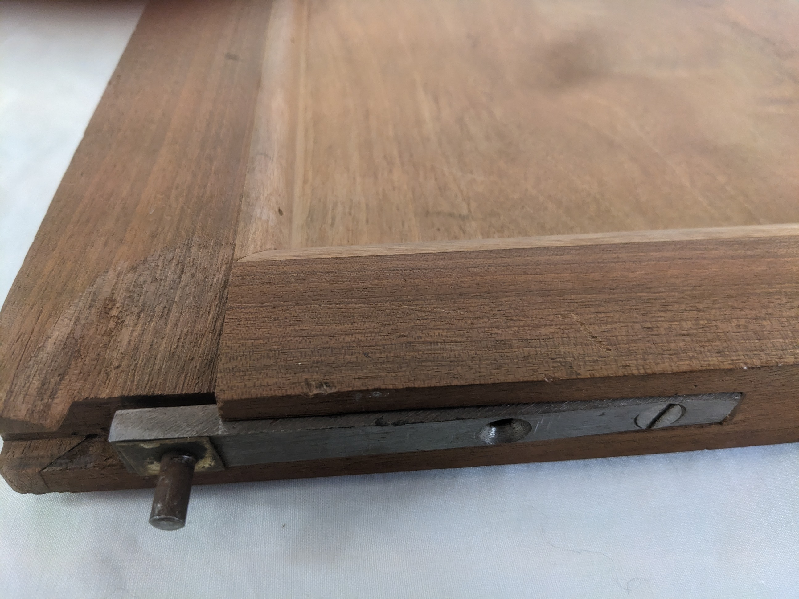 Ancienne porte en bois sculpté - Photo 6