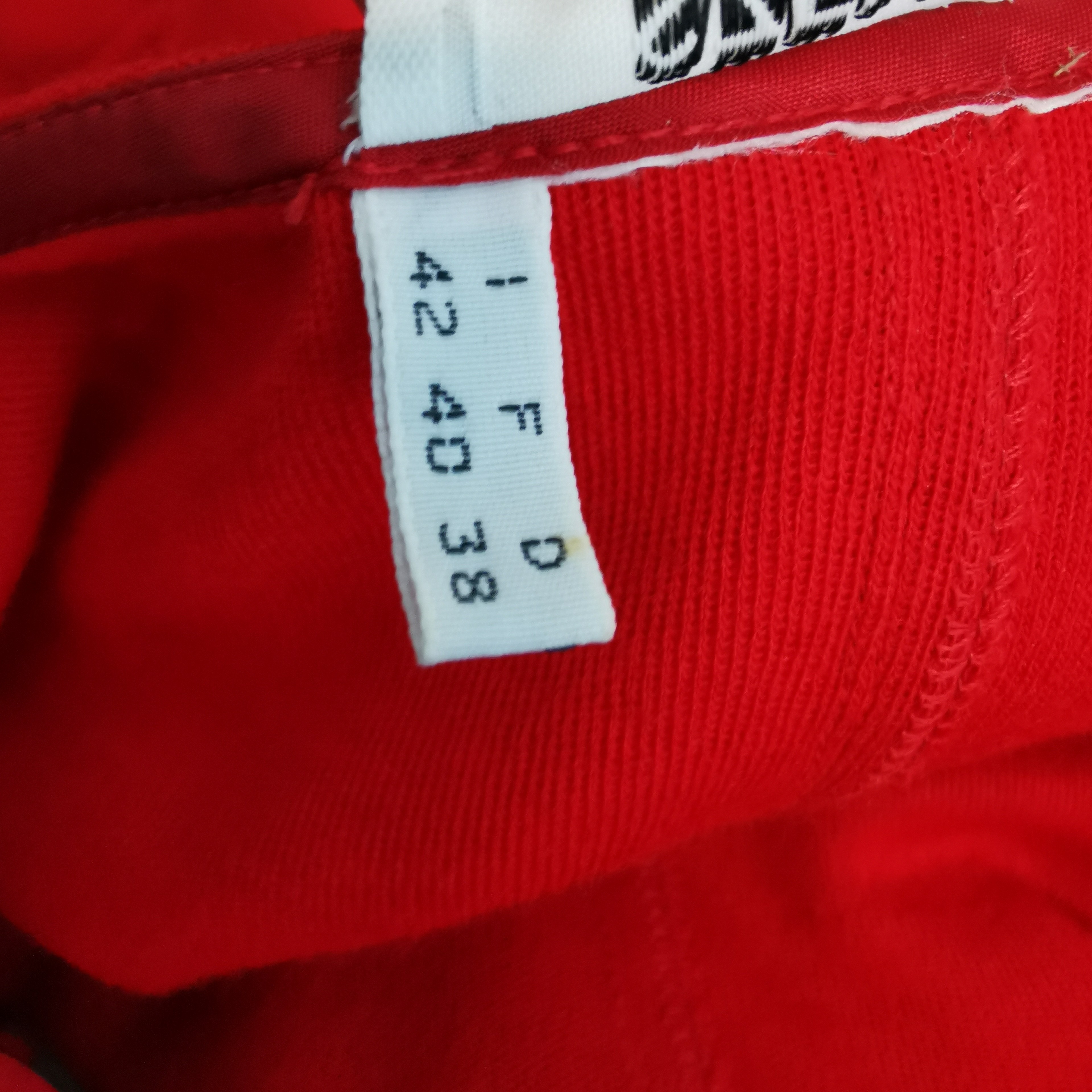 Robe longue boutonnée – Szenkovits Wien – Taille 38 (FR) – Rouge  - Vue 5 - 