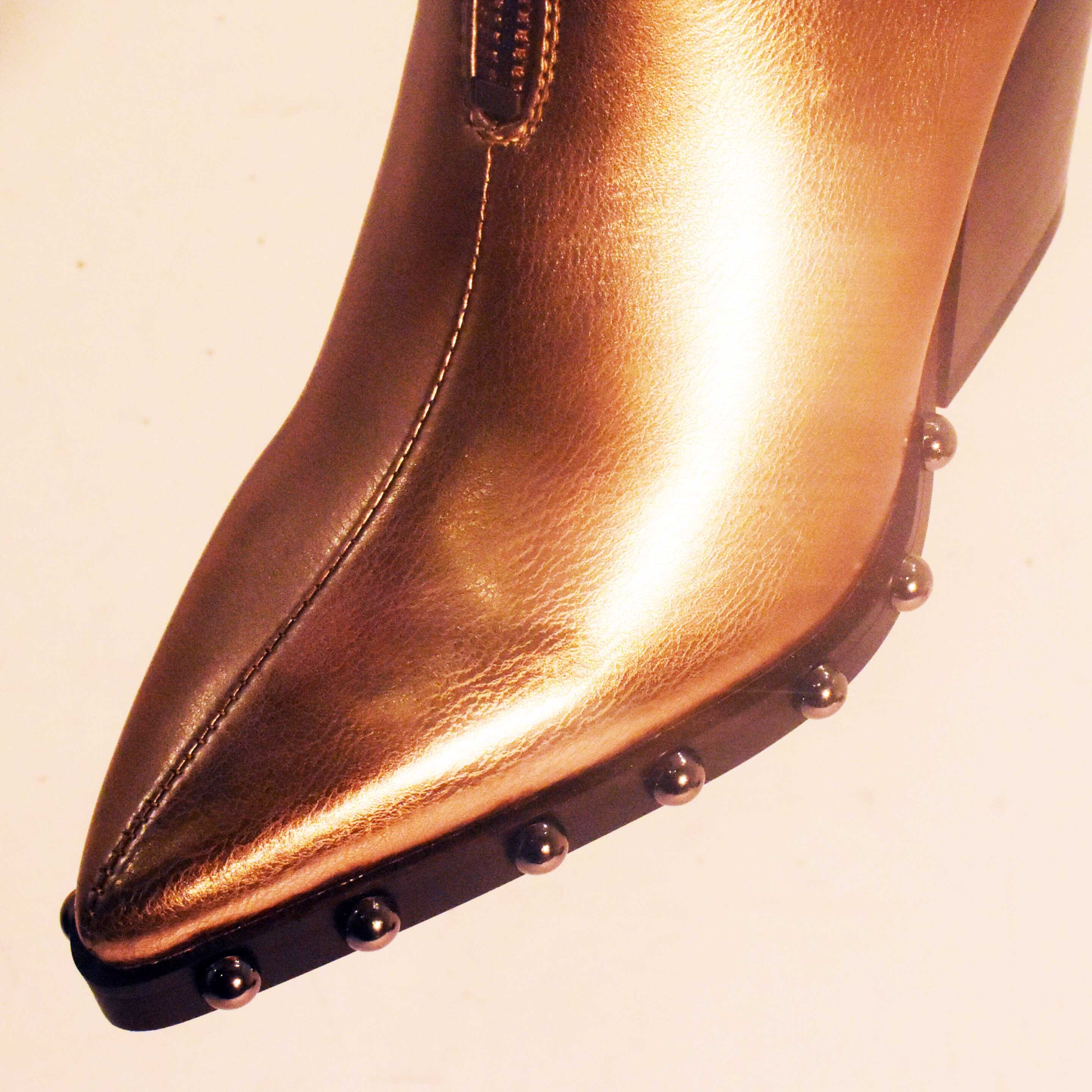 Bottines Métallisées Dorées - Azarey™ 462H727M (Pointure: 36) Très bon état - Vue 20 - 