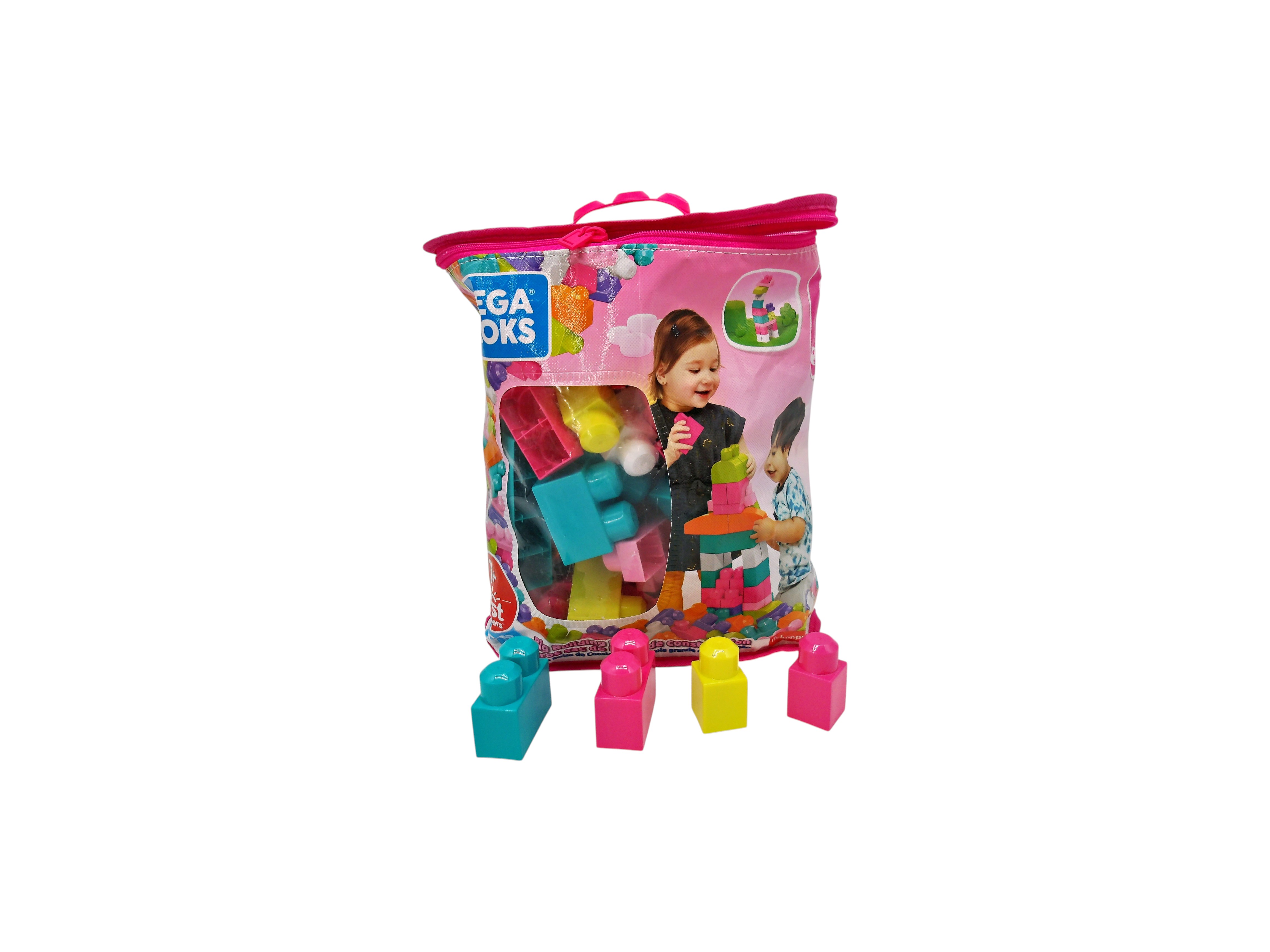 Mega Bloks - Sac medium 60 briques  Très bon état - Vue 2 - 