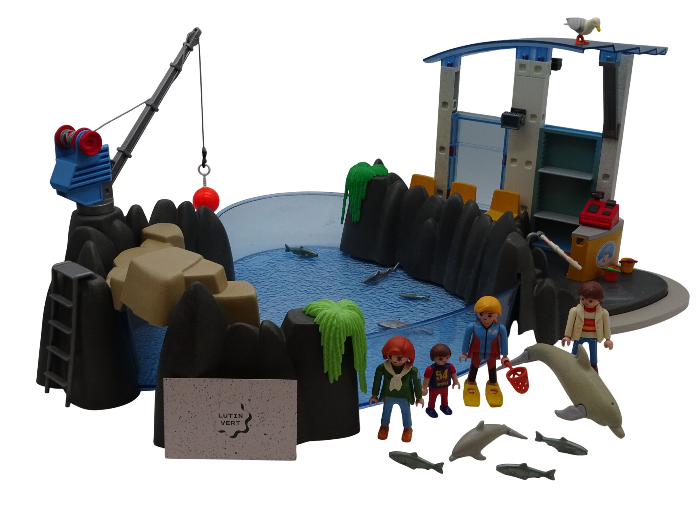 Acheter Playmobil 4468 « Le Delphinarium » d'occasion PLAYMOBIL - Dès 4 ans | Ref 13034 Très bon état - 25,00 € Playmobil 4468 « Le Delphinarium » d'occasion PLAYMOBIL - Dès 4 ans | Ref 13034 Très bon état - reconditionné disponible sur Label Emmaüs