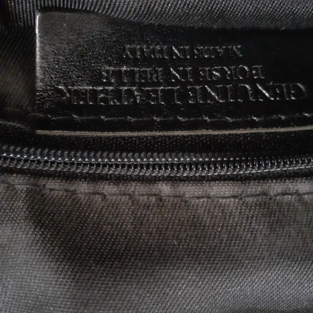 Sac besace en cuir marron - Made in Italy - Photo 2