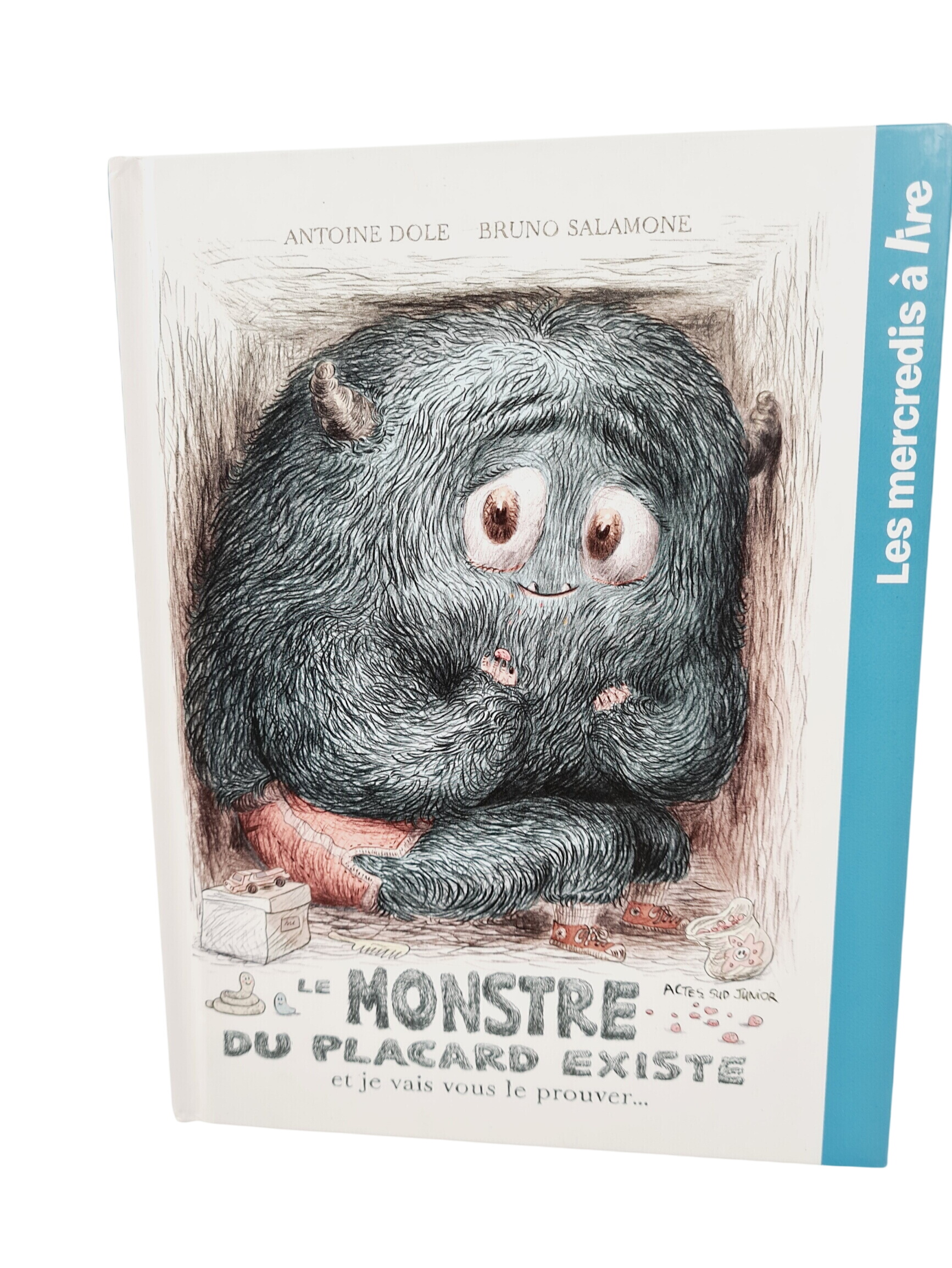 Livre jeunesse - Les mercredis à lire - Le monstre du placard existe et je vais vous le prouver - Actes Sud Jeunesse - 3 ans + - Photo 0