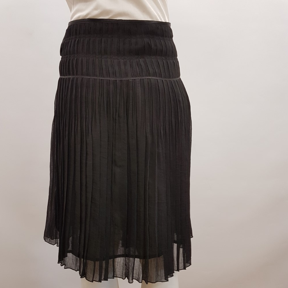 Jupe de fêtes plissée noire - ALAIN MANOUKIAN - taille 44 - Photo 2