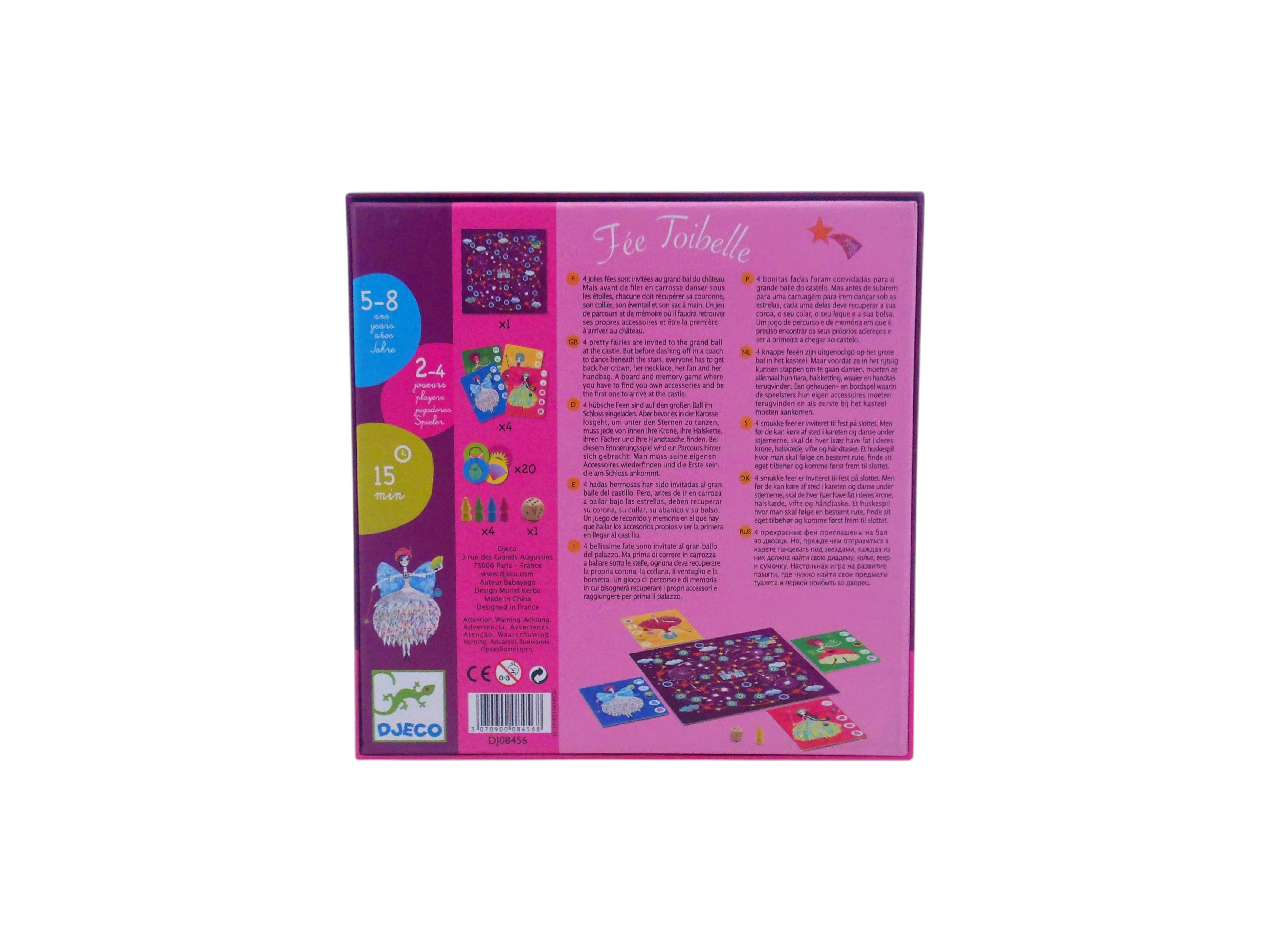 Fée Toibelle - Jeu de parcours  - Vue 2 - 