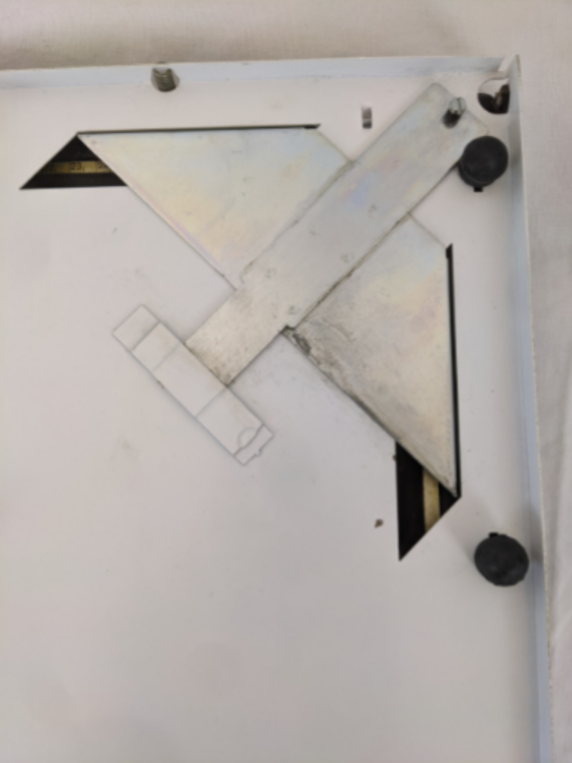 Margeur 2 lames pour photographie - 24x30cm - LAIK Fabriqué en Espagne - Bon état - Photo 7